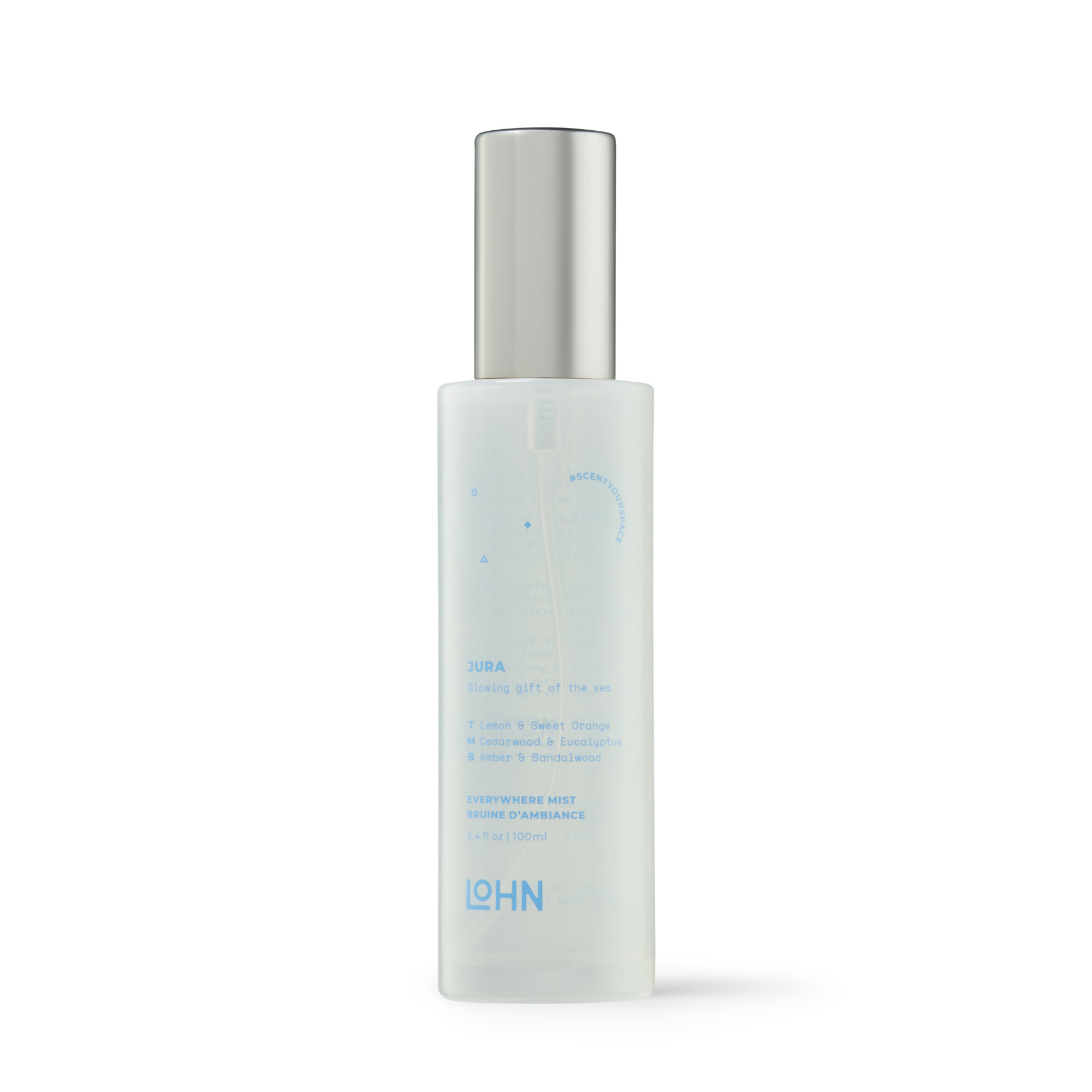 JURA Everywhere Mist - Orange & Sandalwood Scented Body Spray | Refreshing & Long-Lasting Fragrance for Women & Men | Perfect for Travel, Gym, Office & Everyday Use