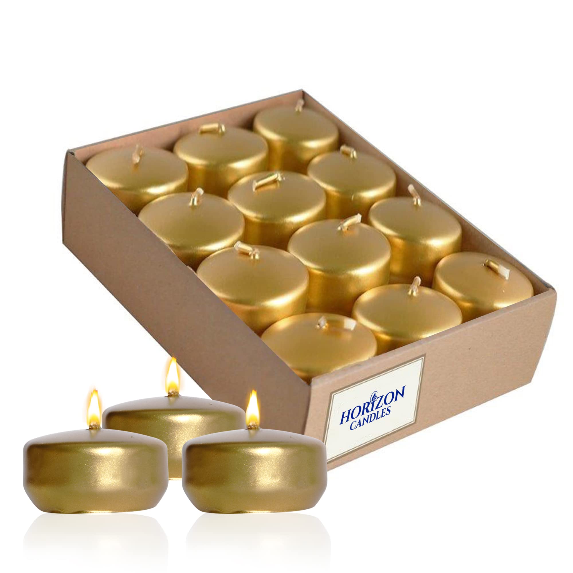 Horizon - Unscented 24-Pack Floating Candles for Weddings & Events | 2