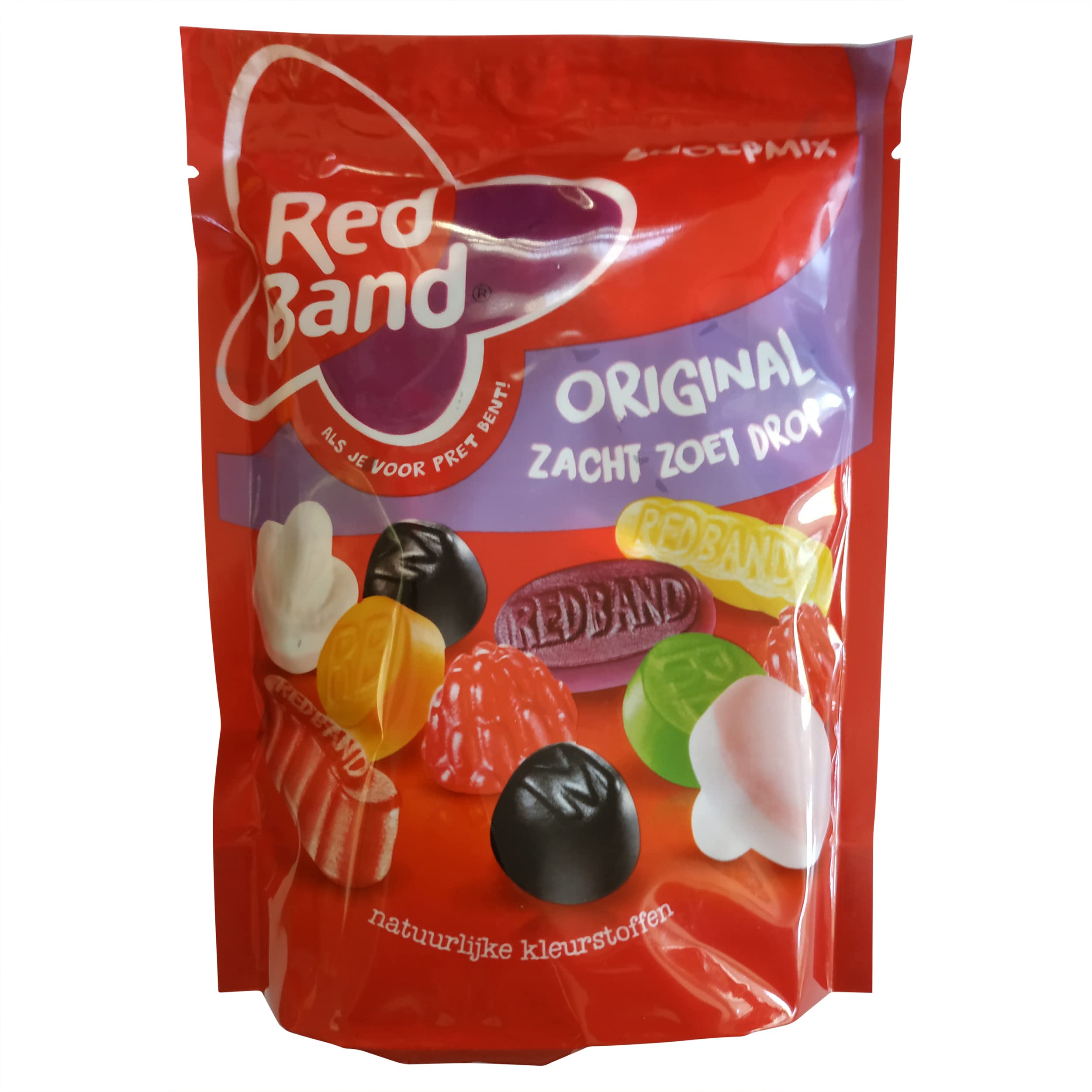 Original Red Band Candy Mix - Classic German Sweets in Assorted Flavors (10.4 oz) | Perfect for Birthday Parties, Halloween Treats & Office Snacks