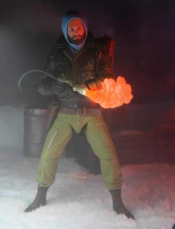 NECA The Thing Ultimate MacReady V2 Action Figure - Station Survival Edition - Collectible Horror Movie Toy for Fans & Display