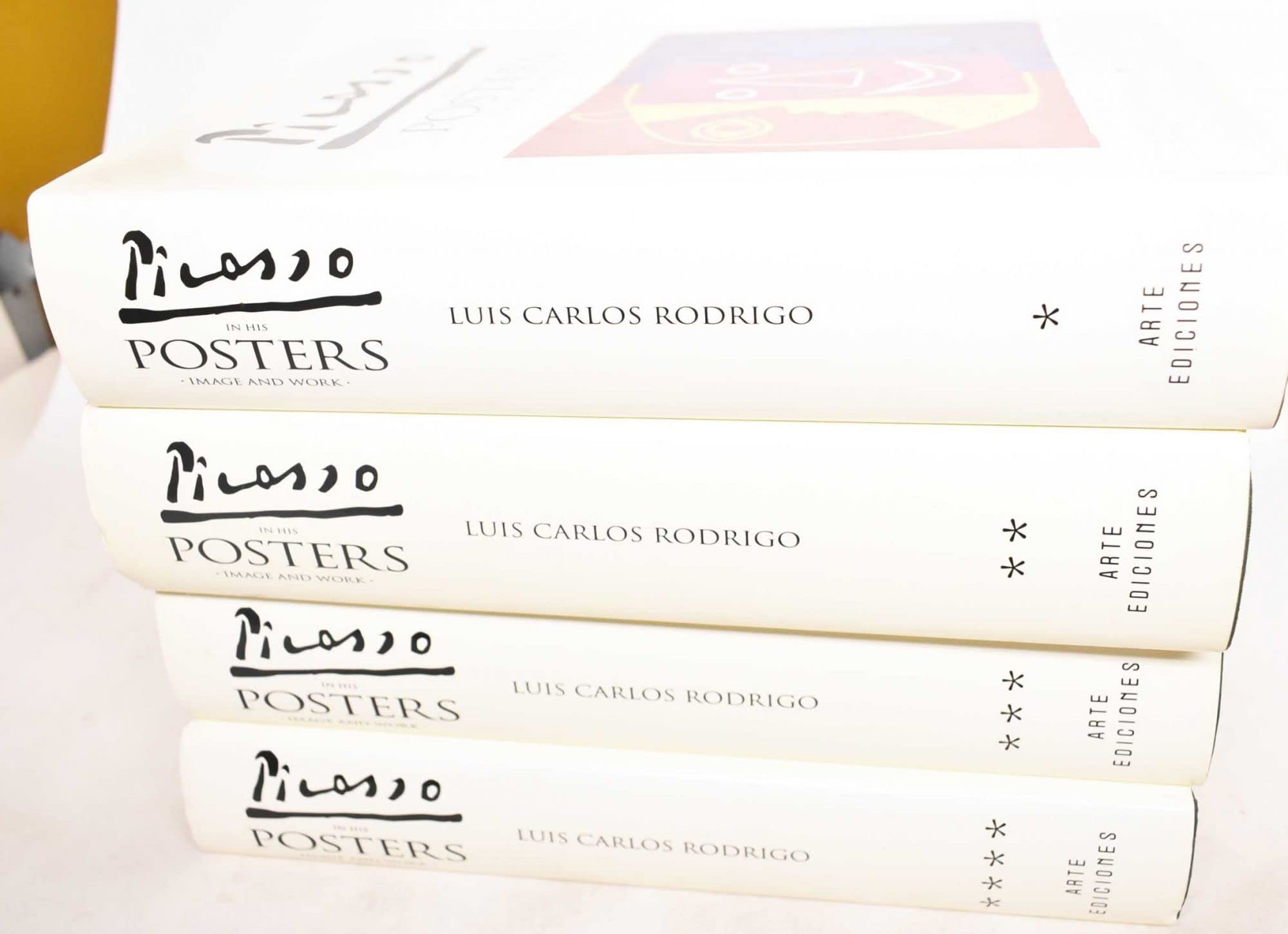 Picasso in His Posters: Image and Work (4 Volume Set) - Art Book Collection for Collectors, Students & Decor | Perfect for Home Libraries, Art Studios & Gifts
