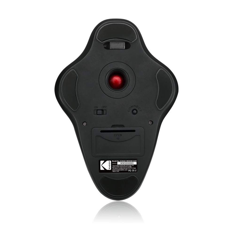 Kodak Wireless Mouse - 2.4G Ergonomic Optical USB Mouse for Laptop, PC, Mac - Silent Click, Plug & Play - Perfect for Office, Home, Gaming & Travel