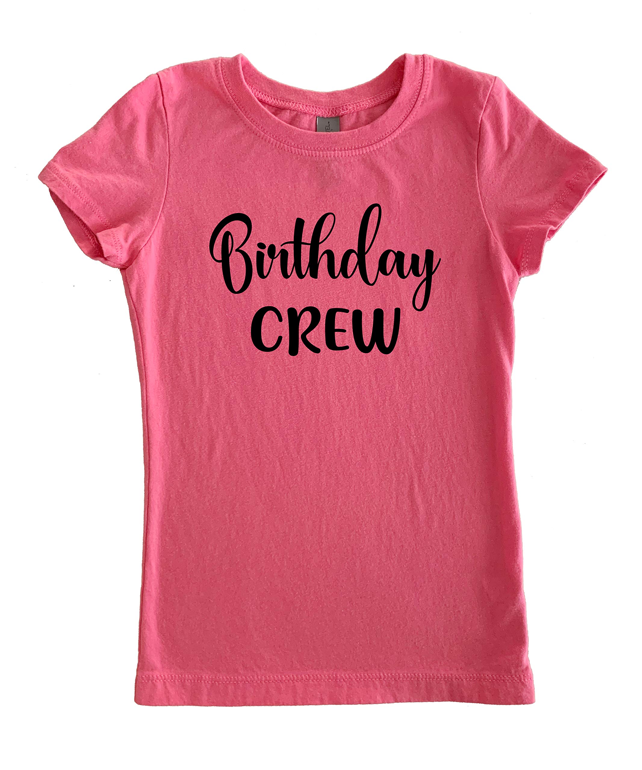 Birthday Crew Shirts for Women & Girls - Matching Birthday Party Outfits - Fun Group T-Shirts for Birthday Celebrations, Girls' Day Out & Family Gatherings