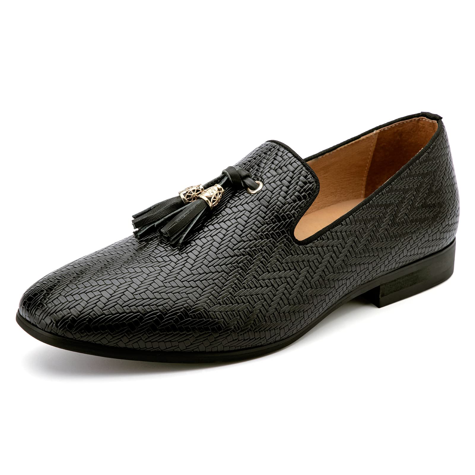 Meijiana Men's Classic Luxury Loafers - Stylish Slip-On Dress Shoes for Wedding, Business & Casual Wear | Comfortable & Elegant Footwear for Formal Events, Office & Daily Outfits