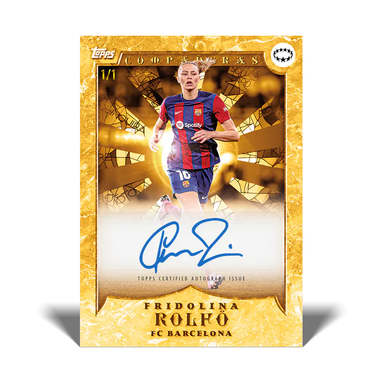 Topps Aitana Bonmatí Curated Soccer Trading Card Set - Limited Edition Collectible for Fans & Sports Memorabilia Enthusiasts - Perfect for Display, Gifts, and Card Collections