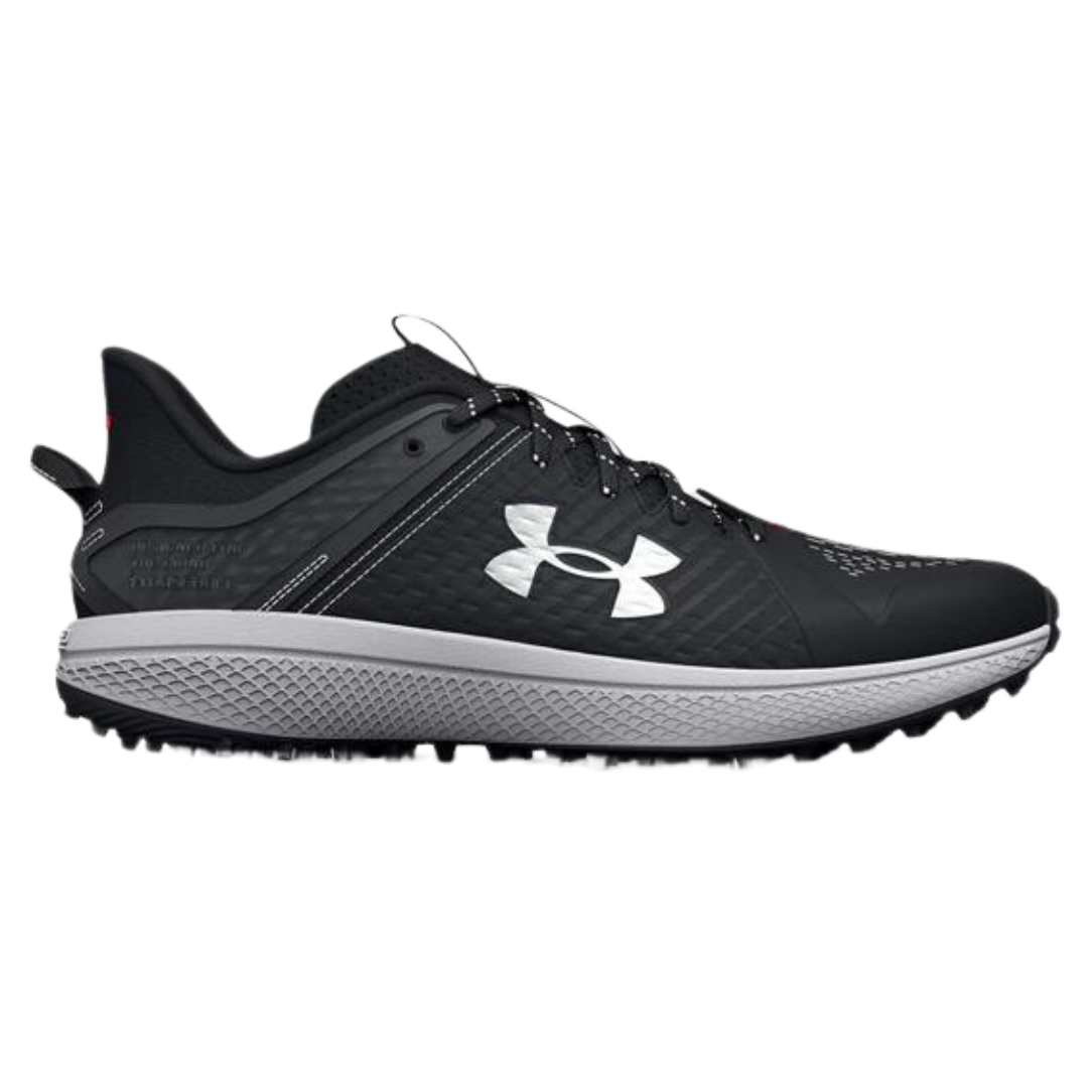 Under Armour Yard Turf Black Football Cleats 3025593-001 - Lightweight & Durable for Football, Soccer & Turf Sports