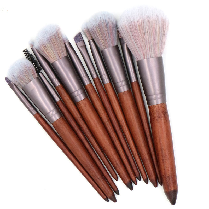 Professional Makeup Brush Set - 12 Piece Vegan & Cruelty-Free Cosmetic Brushes for Foundation, Blending, Contouring - Perfect for Everyday Makeup & Travel