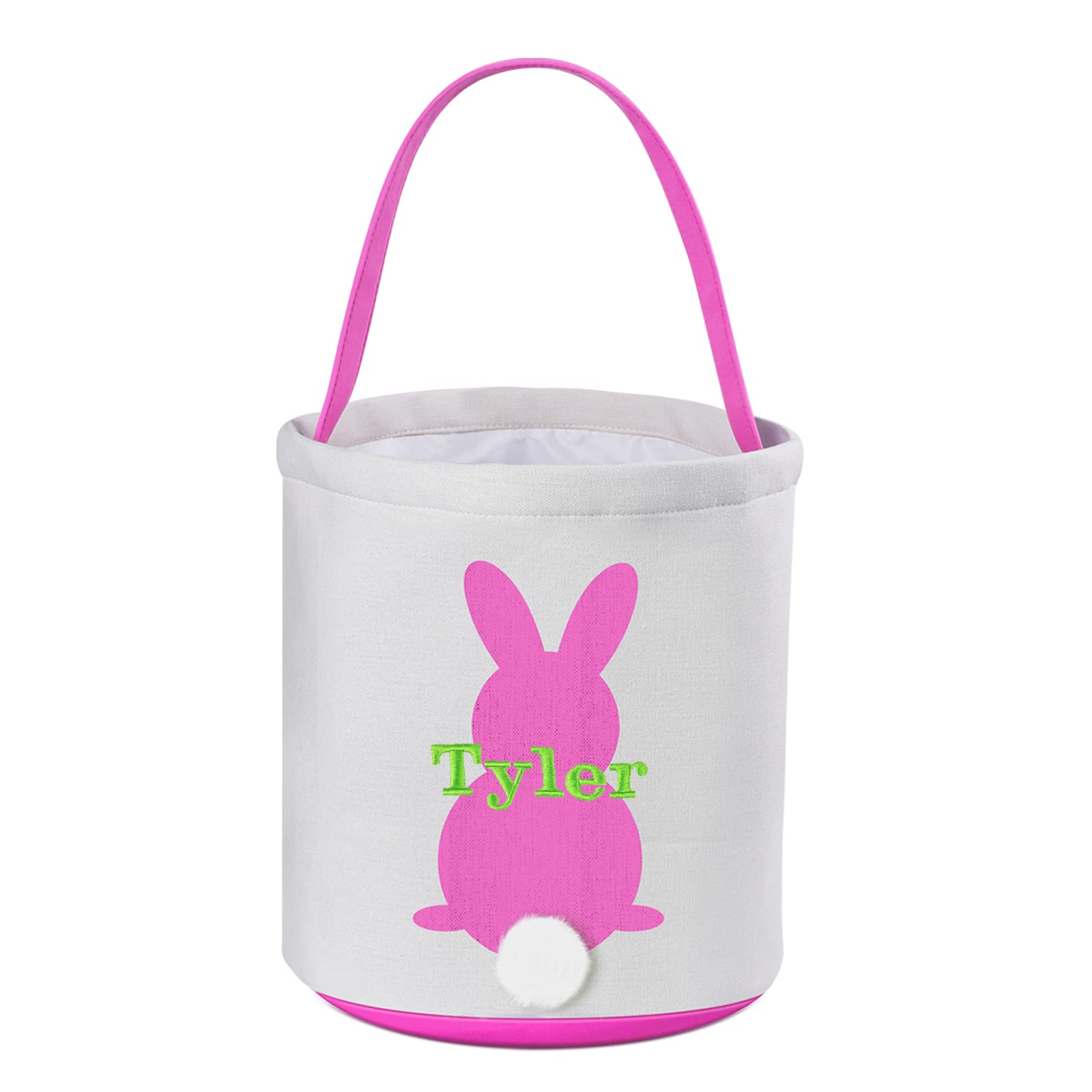 Custom Easter Baskets for Kids - Personalized Easter Gifts for Boys & Girls - Easter Egg Hunt & Party Decor
