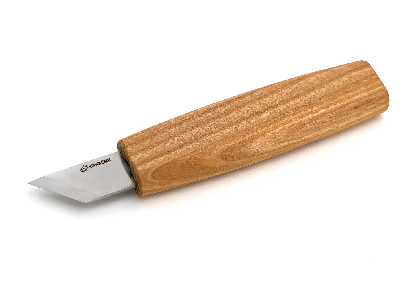 BeaverCraft C13 Skewed Detail Whittling Knife - Professional Wood Carving Tool for Beginners & Experts - Perfect for DIY Crafts, Spoon Making & Woodworking Projects