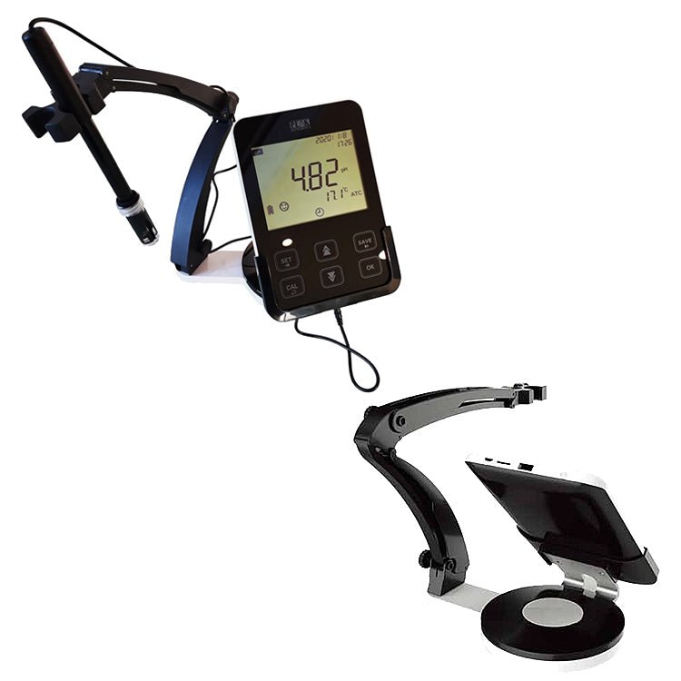 Professional Benchtop Multi Parameter Water Quality Meter - Measures pH, DO, Conductivity with USB/SD Data Logging | Ideal for Laboratories, Aquariums & Environmental Testing