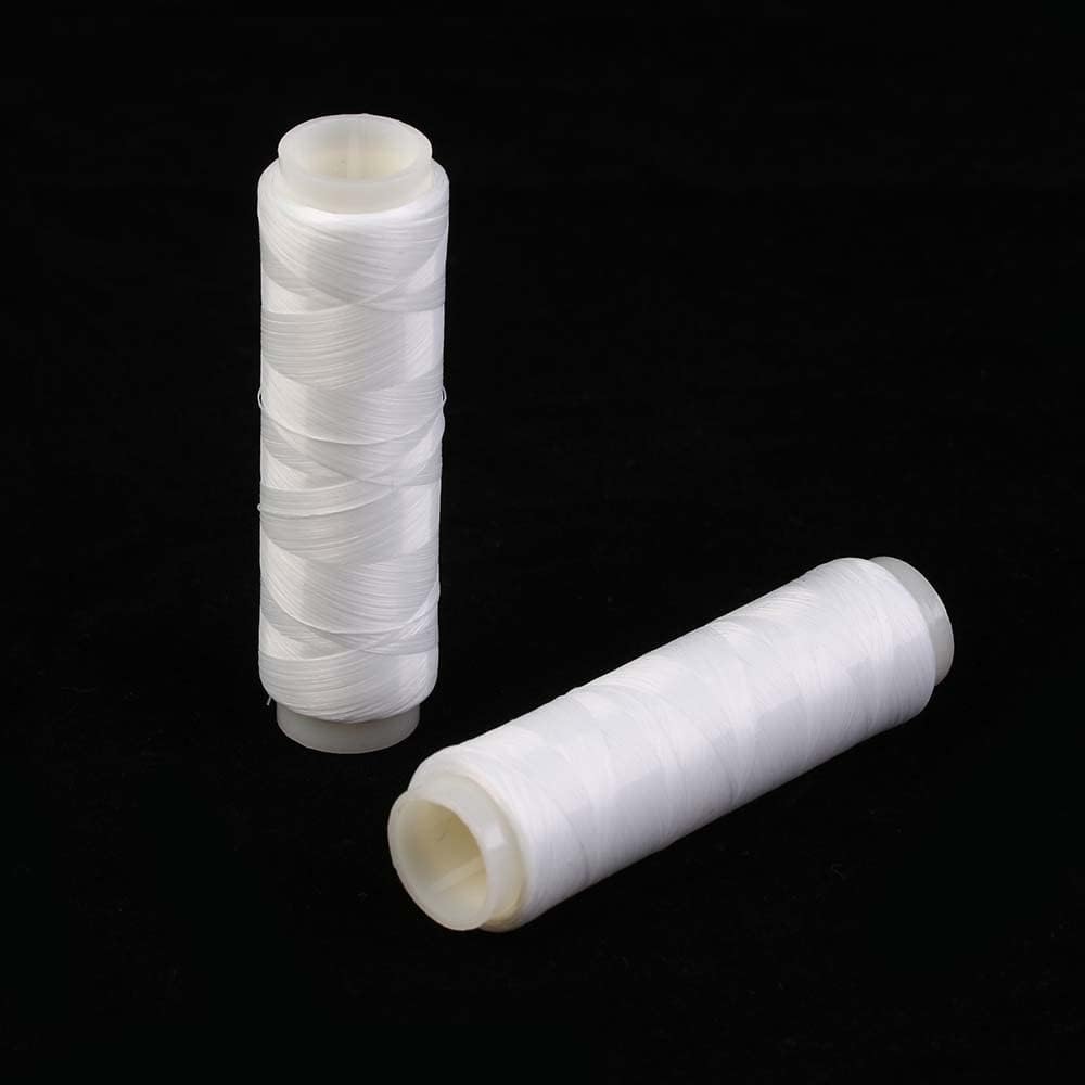 Stretchy Invisible Fishing Line - Clear Nylon Elastic Magic Thread for Bait & Lure - Strong & Durable Fishing Accessories - Perfect for Freshwater, Saltwater & Ice Fishing