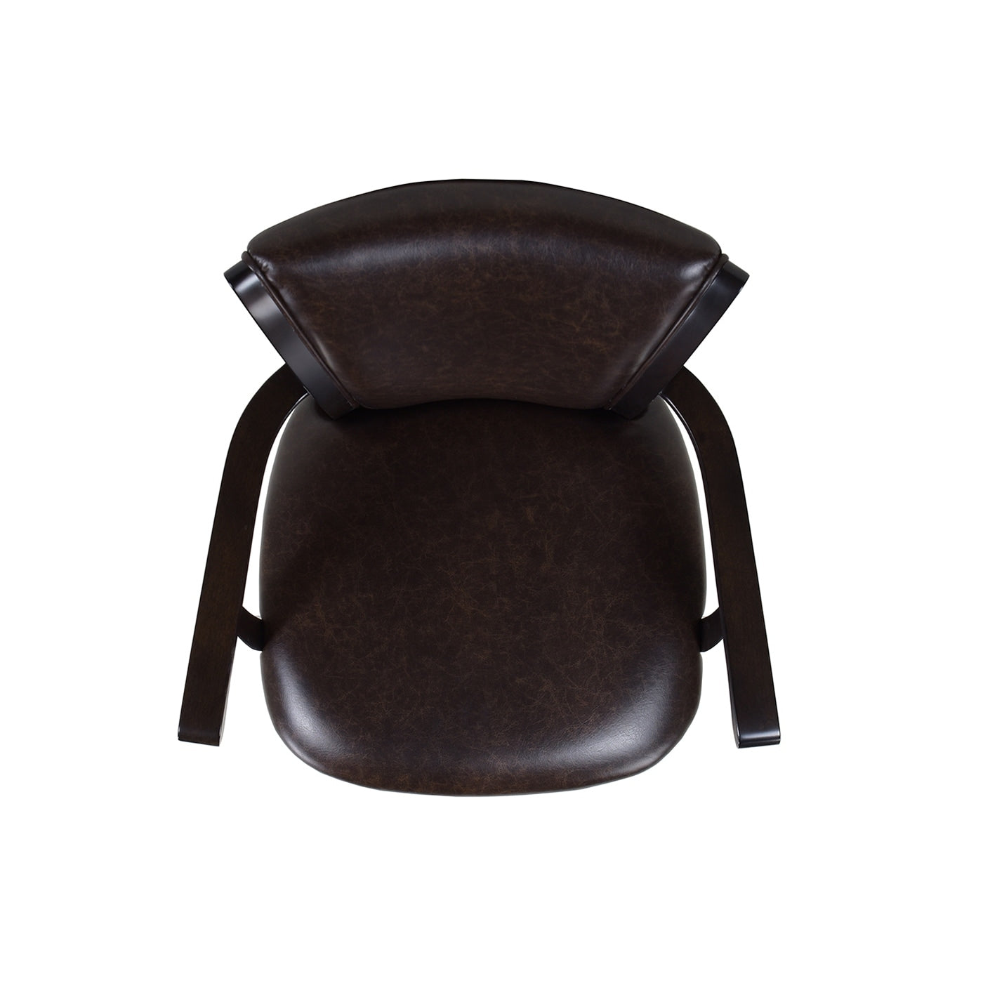 27in Swivel Counter Height Bar Stool - Vintage Faux Leather with High Back Support & Armrests - Solid Hardwood Frame - Perfect for Kitchen Island, Home Bar & Breakfast Nook
