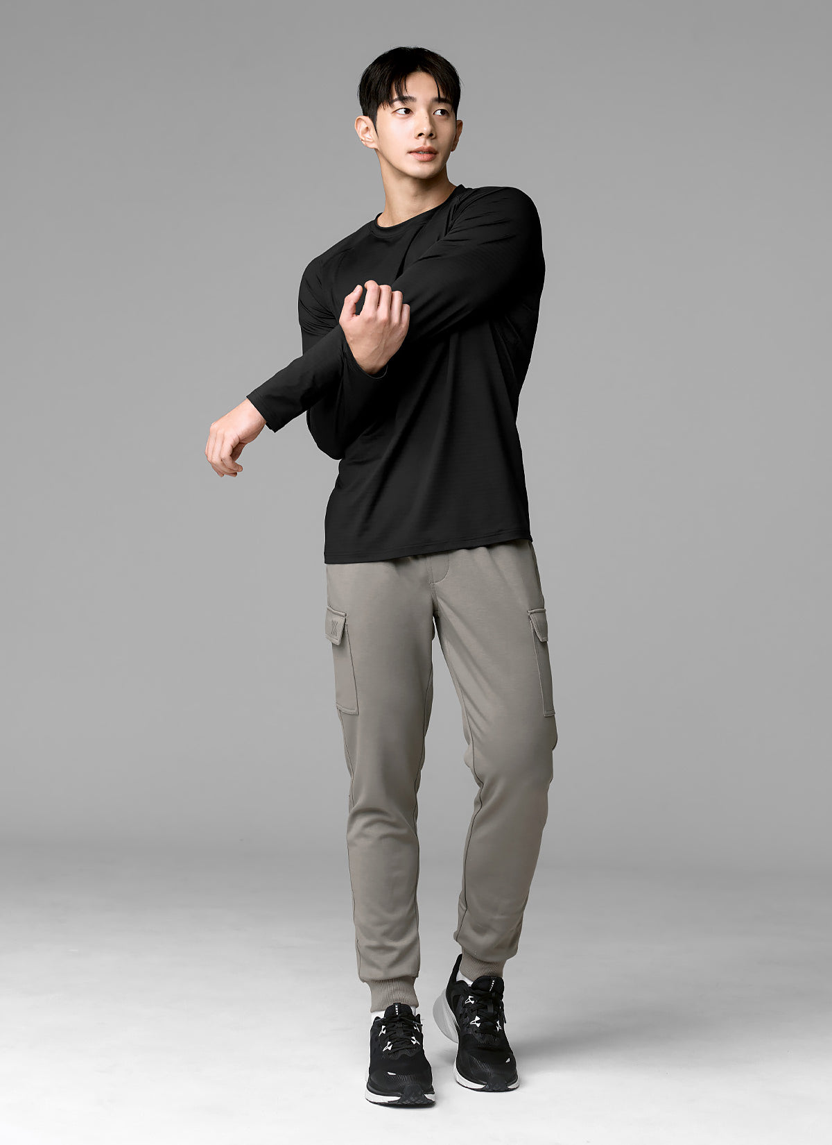Stylish & Comfortable Banding Flex Cargo Jogger Pants for Men - Stretchable Workout, Travel & Casual Wear - Perfect for Gym, Hiking & Everyday Use
