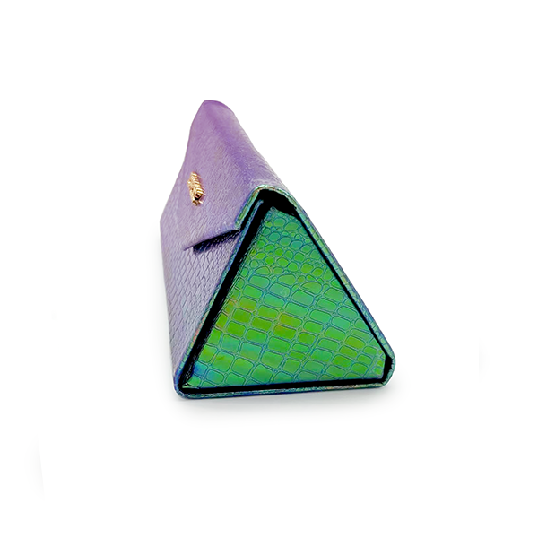 Premium Green Foldable Holographic Phone Case - Shatterproof Protective Cover for iPhone 15/14/13/12/11 Pro Max - Trendy Glitter Design for Daily Use, Travel & Parties