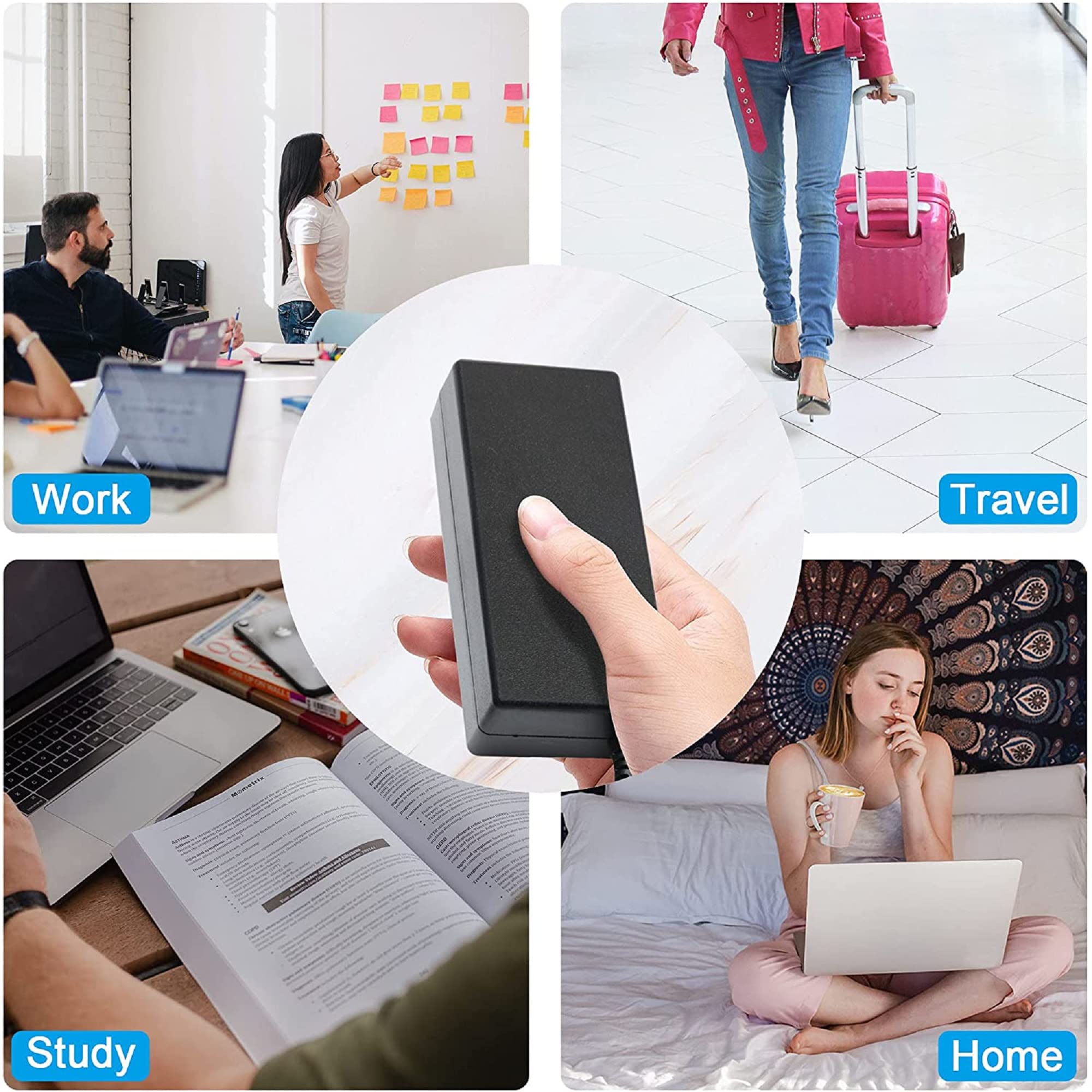 TDK Life on Record A73 A-73 Wireless Boombox Bluetooth Speaker AC/DC Power Adapter Charger Cable - Replacement Power Supply for Home, Office & Outdoor Use