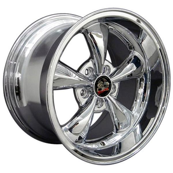 17 Inch Chrome Replacement Wheel for Ford Mustang 1994-2004 | OEM Style Rim 8181832 | Perfect for Car Upgrades & Classic Mustang Restoration