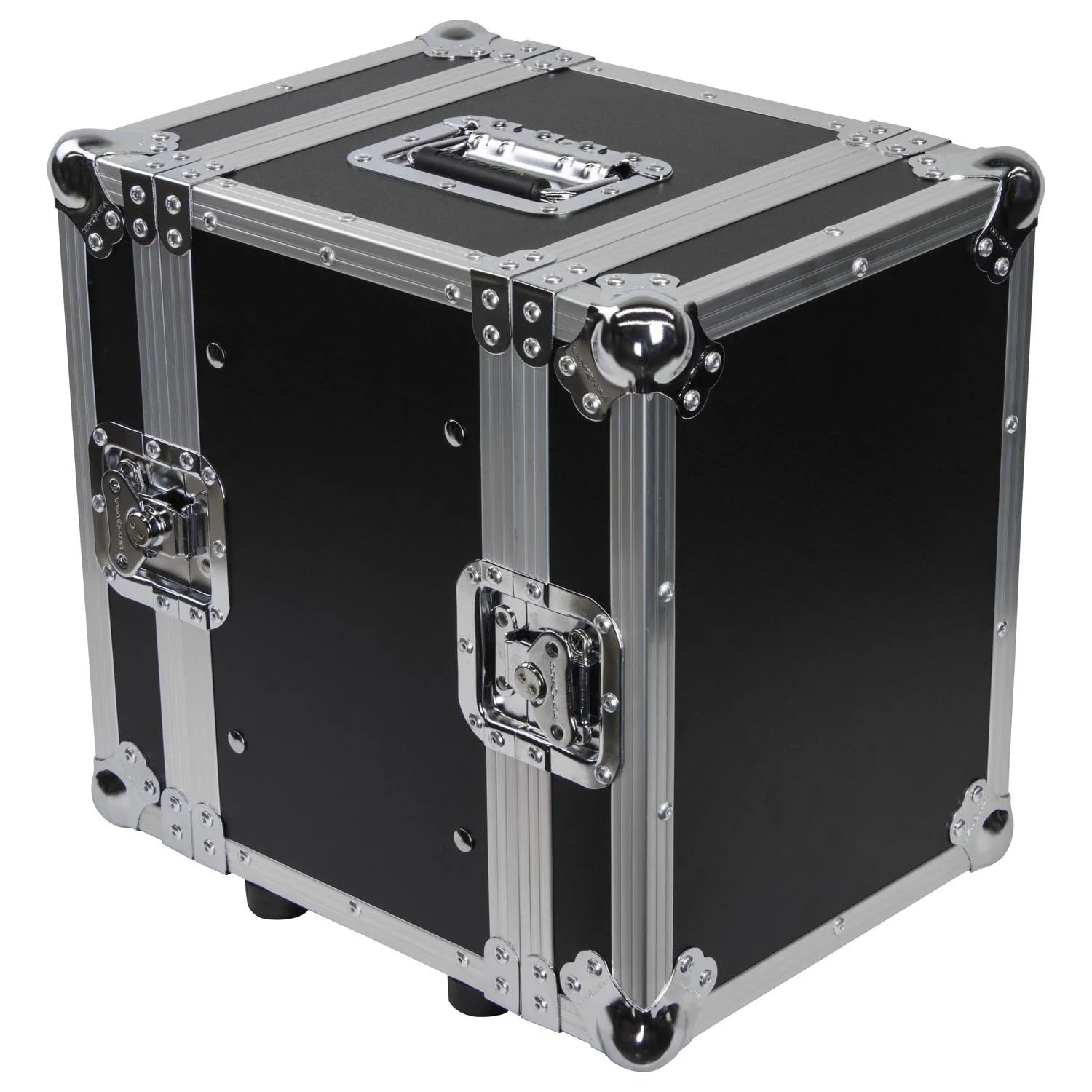 Odyssey FZHR08 8U Half Rack Flight Case - Durable Rackmount Enclosure for DJ & Audio Equipment | Perfect for Touring Musicians & Studio Use