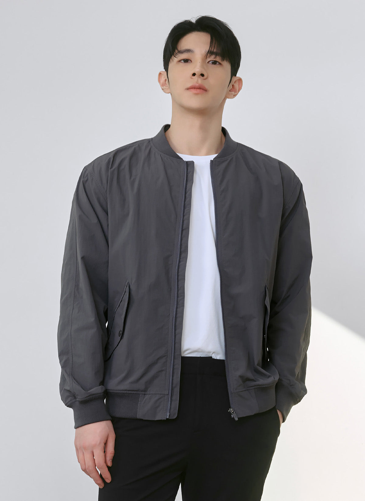 Stylish Urban City Bomber Jacket for Men & Women | Lightweight Windbreaker with Multiple Pockets | Perfect for Streetwear, Casual Outfits & Outdoor Activities