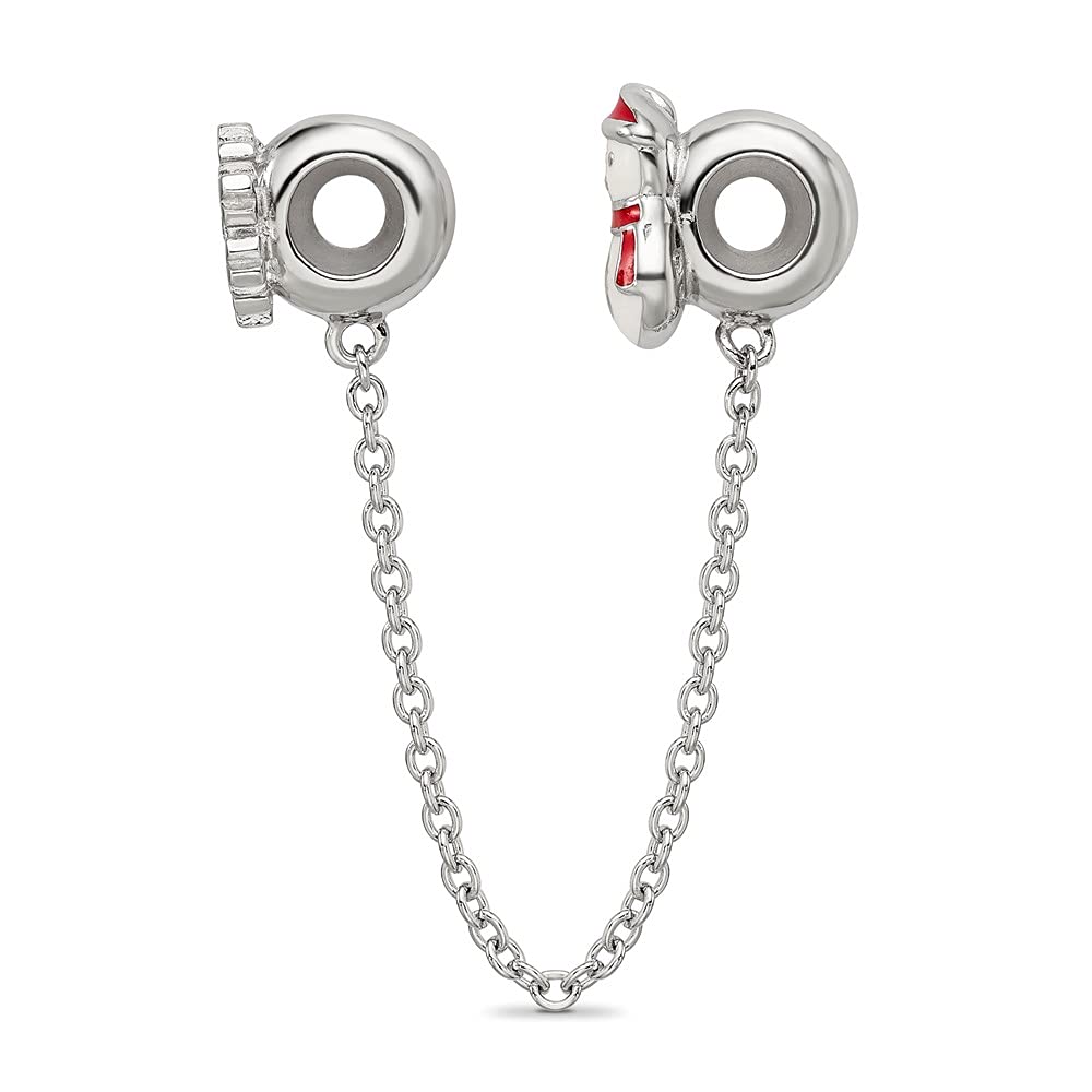 925 Sterling Silver Snowflake & Snowman Cubic Zirconia Charm Pendant Necklace for Women - Elegant Christmas Jewelry Gift for Her - Perfect for Holiday Parties, Office Wear & Special Occasions