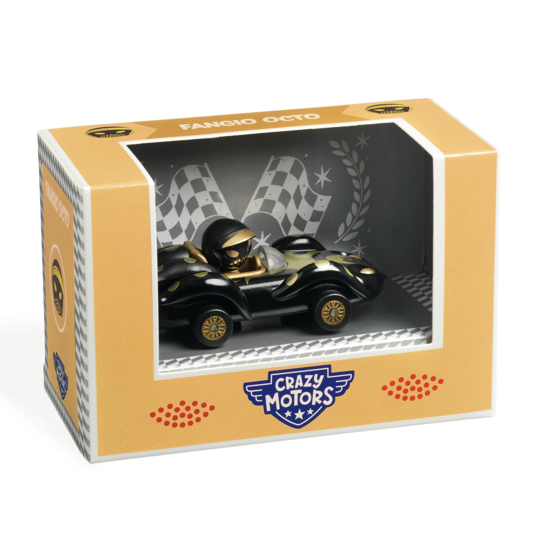 Crazy Motors Fangio Octo - High Performance RC Car for Adults, Kids - Off-Road Remote Control Vehicle with 4WD, 2.4GHz - Perfect for Racing, Outdoor Play, and Backyard Adventures
