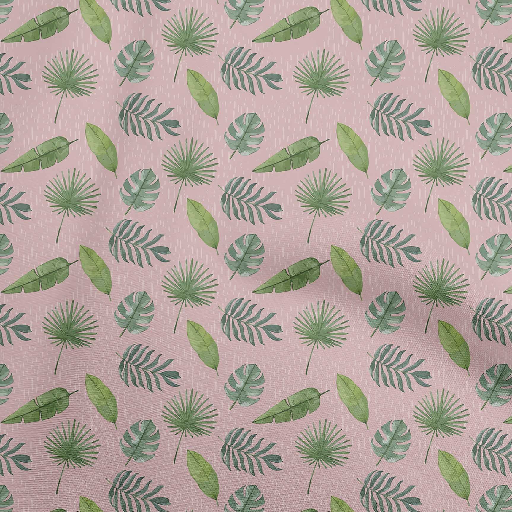oneOone Cotton Cambric Pink Fabric - Ocean Underwater Life Print Dress Material - 56 Inch Wide Fabric by The Yard - Perfect for DIY Dresses, Quilting & Home Decor Projects