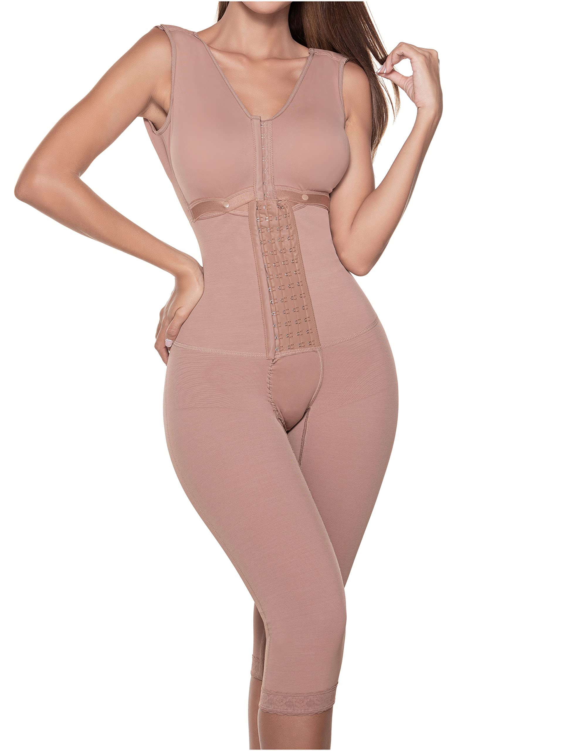 Sonryse PS052 Post-Surgery Compression Garment for Liposuction Recovery - Colombian Fajas for Women - Perfect for Tummy Tuck, Body Shaping & Postpartum Support