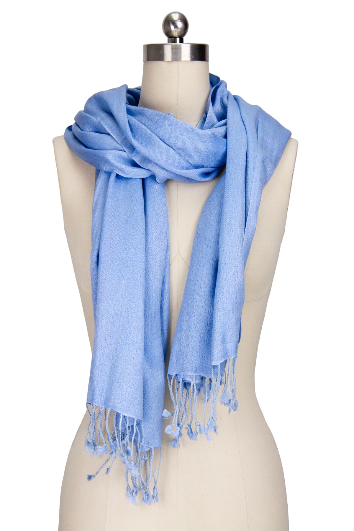 Luxury Cashmere Fringe Wrap Scarf - Soft Warm Winter Shawl for Women - Perfect for Office, Travel & Evening Outfits