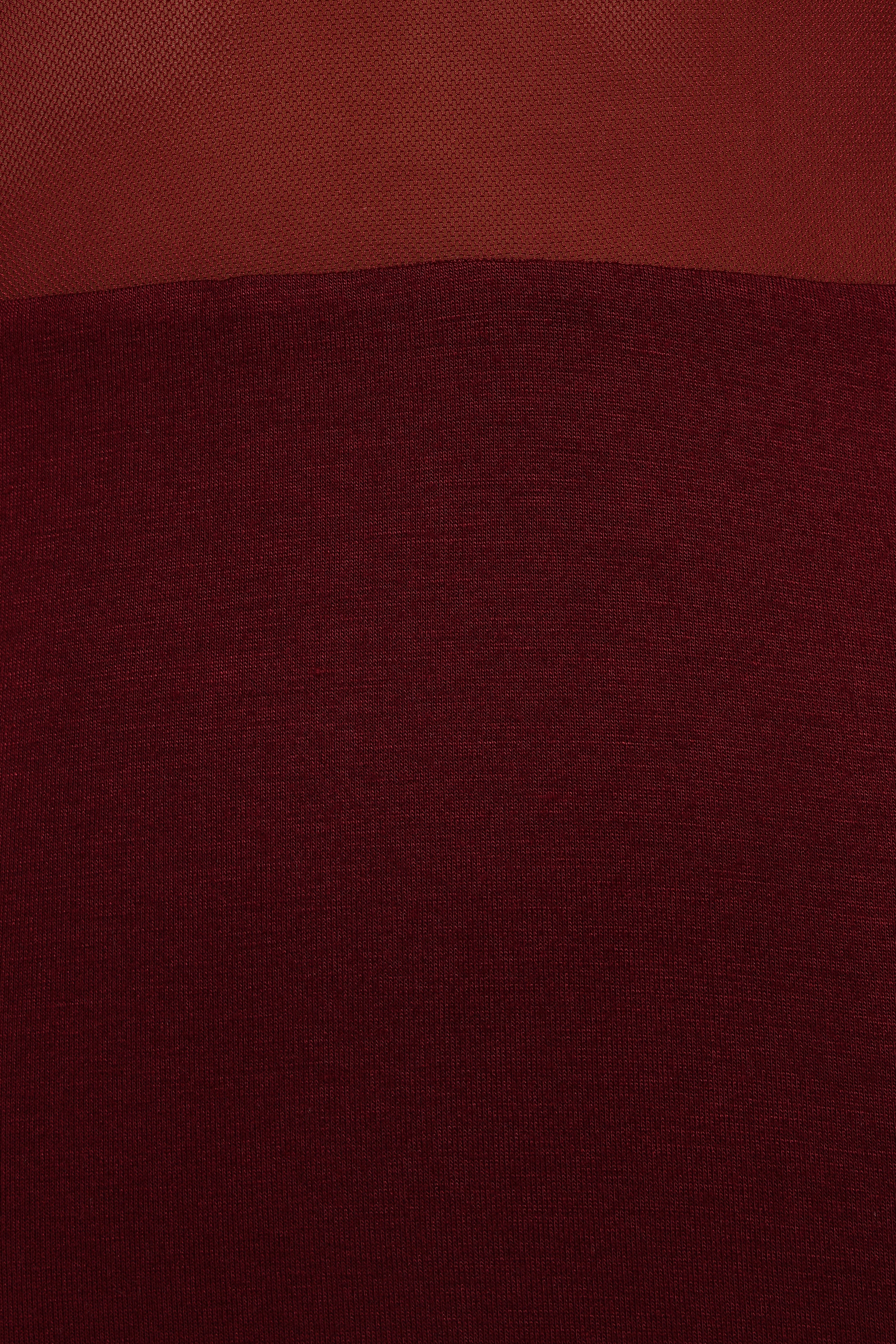 Elegant Farrow Long Sleeve Midi Dress in Wine Red - Perfect for Fall Weddings, Date Nights & Office Wear