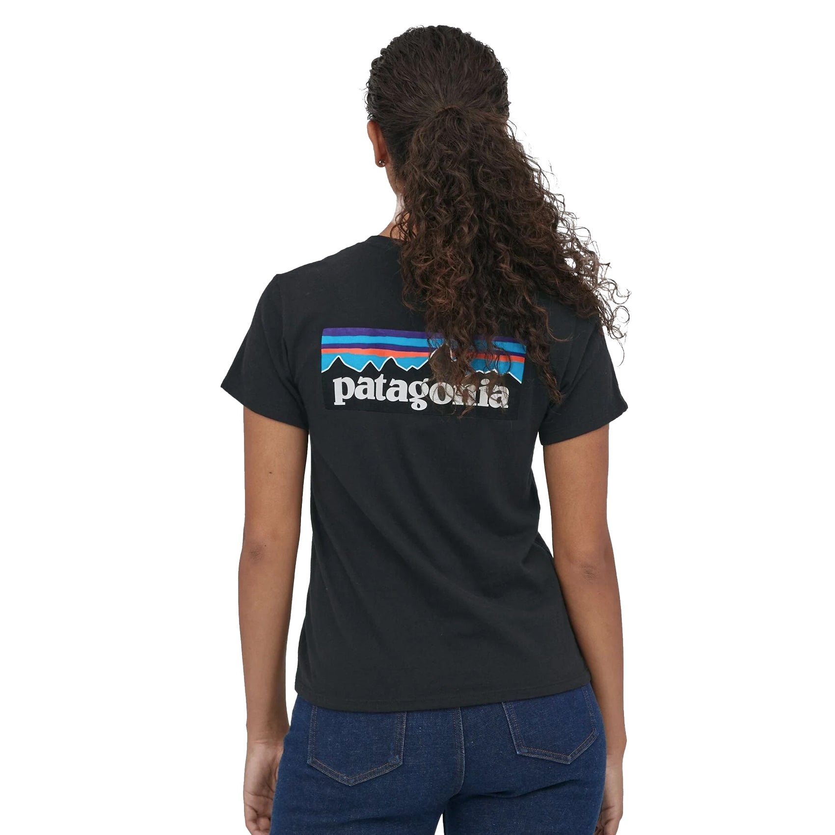 Patagonia Women's P-6 Logo Responsibili-Tee - Eco-Friendly Organic Cotton T-Shirt for Hiking, Travel & Casual Wear