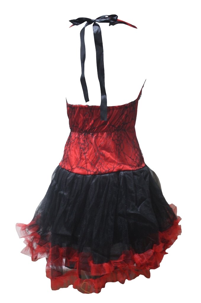 Sexy Red Devil Costume Dress for Women - Halloween Party, Cosplay & Themed Events