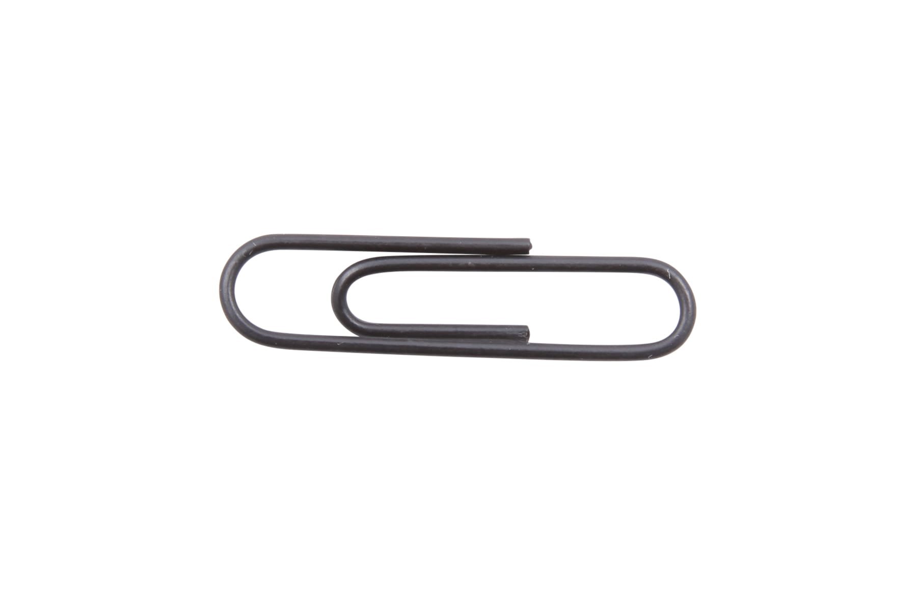 Baumgartens Non-Slip Vinyl Paper Clips - 100 Pack, Colorful Office Supplies for Organizing Documents, Bills & Notes - Perfect for Home, Office & School Use
