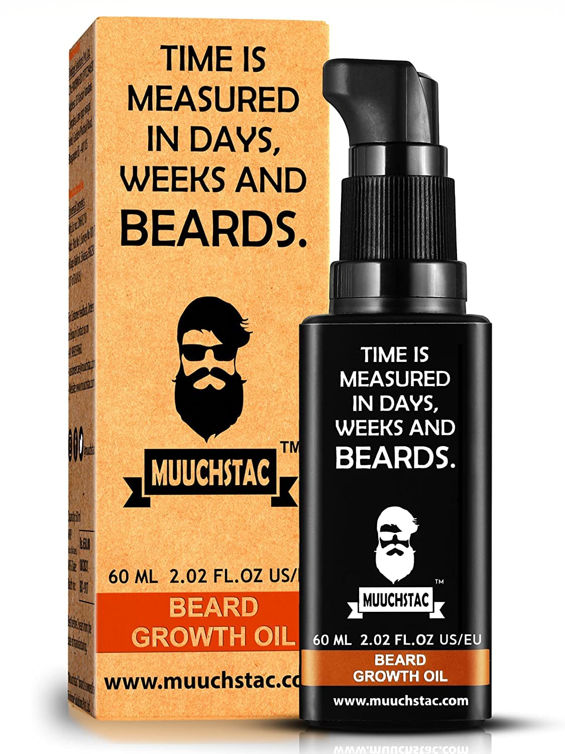 ROSEVILLA Beard Growth Kit for Men - 60ml Beard Oil, 100ml Face Wash & 100ml Beard Wash Combo - Natural Grooming Set for Thicker Fuller Beard - Perfect for Daily Beard Care & Styling Routine