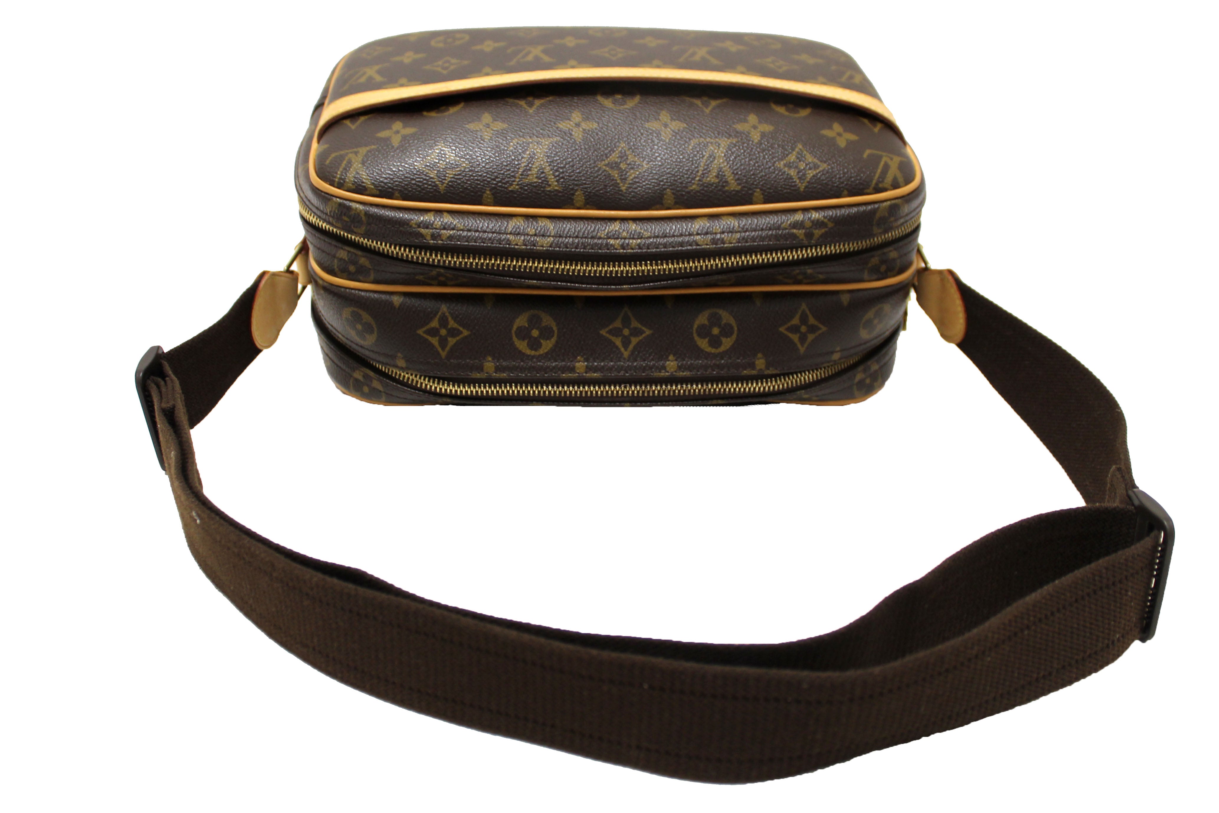 Authentic Louis Vuitton Monogram Reporter PM Messenger Bag - Luxury Crossbody Bag for Women, Perfect for Work, Travel & Everyday Use