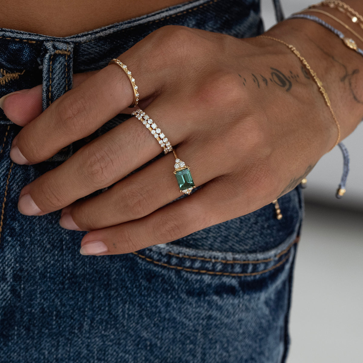 The Evergreen Ring - Elegant Sterling Silver Ring for Women, Dainty Minimalist Jewelry Gift for Her - Perfect for Weddings, Anniversaries & Everyday Wear