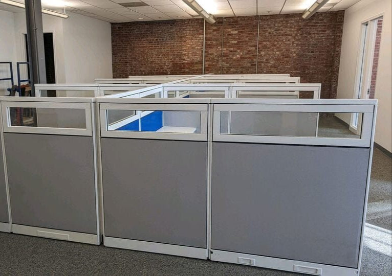 High-Quality Used Steelcase Cubicles for Office & Workspace - Durable & Affordable Office Partitions