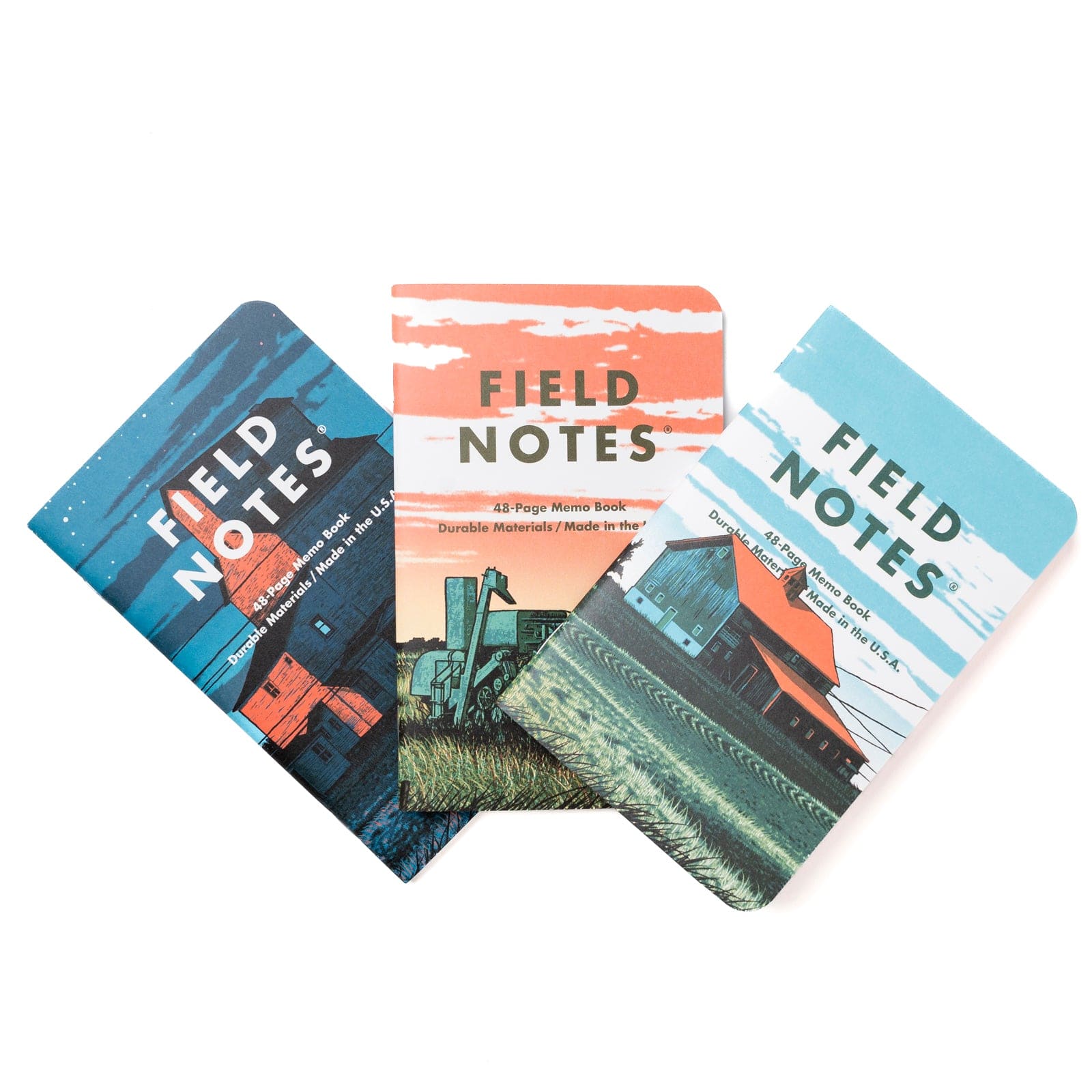 Field Notes Notebooks - Durable Pocket-Sized Memo Books for Journaling, Sketching & Note-Taking | Perfect for Outdoor Adventures, Office Use & Daily Planning