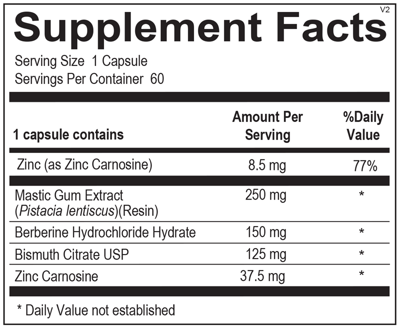 OrthoMolecular Products Pyloricil - Natural Digestive Support Supplement for Gut Health & Stomach Comfort | Ideal for Digestive Wellness & Daily Gut Maintenance