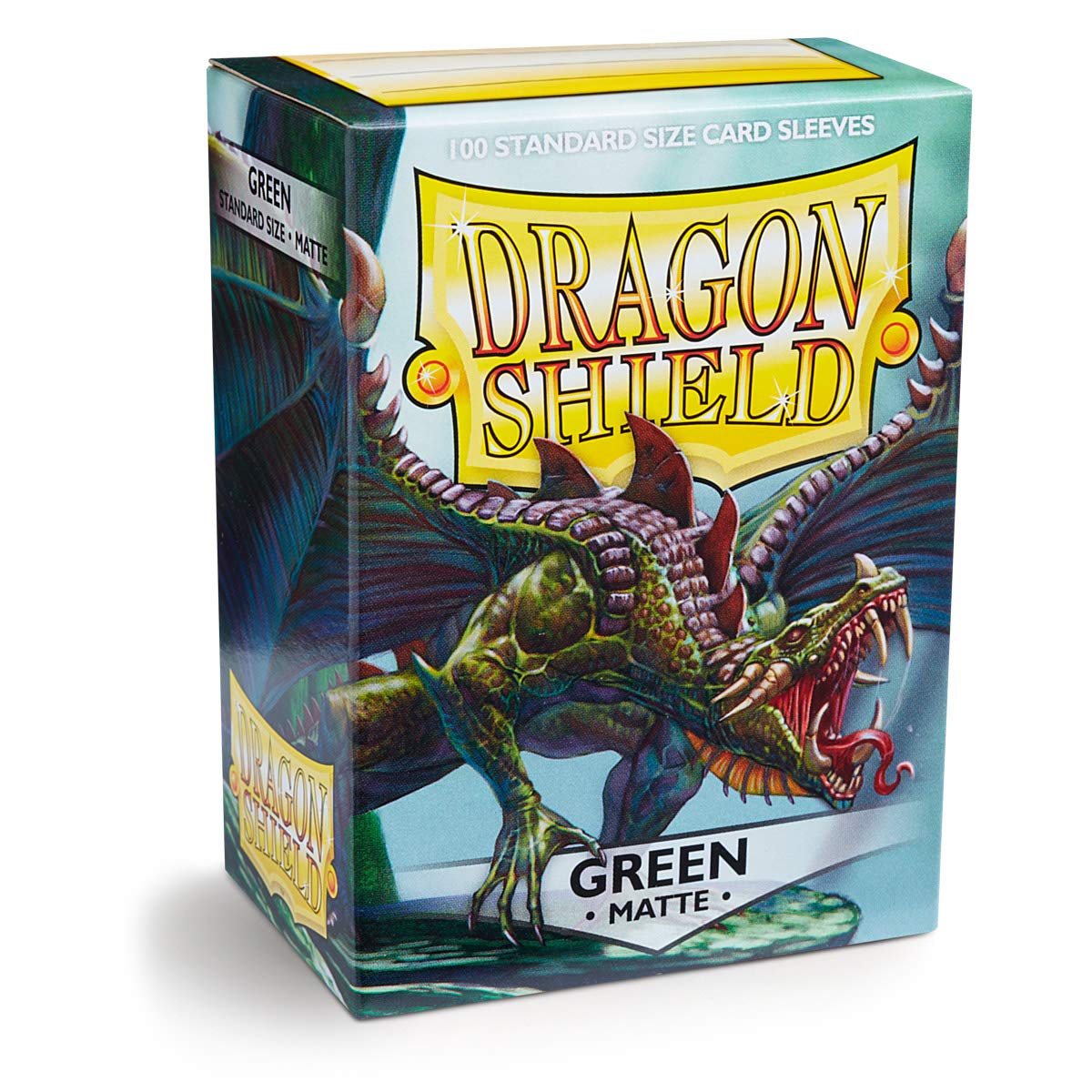 Dragon Shield Matte Sleeves - Green (100 Count) | Premium Card Protectors for MTG, Yu-Gi-Oh, Pokemon TCG | Perfect for Gaming Tournaments & Collectors