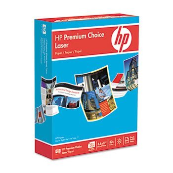 HP Premium Choice Laserjet Paper - 8.5 x 11 Inches, 92 Brightness, 20 lb, 6 Reams (2237-53NBK-S101) - Perfect for Office Documents, Reports, and High-Quality Printing
