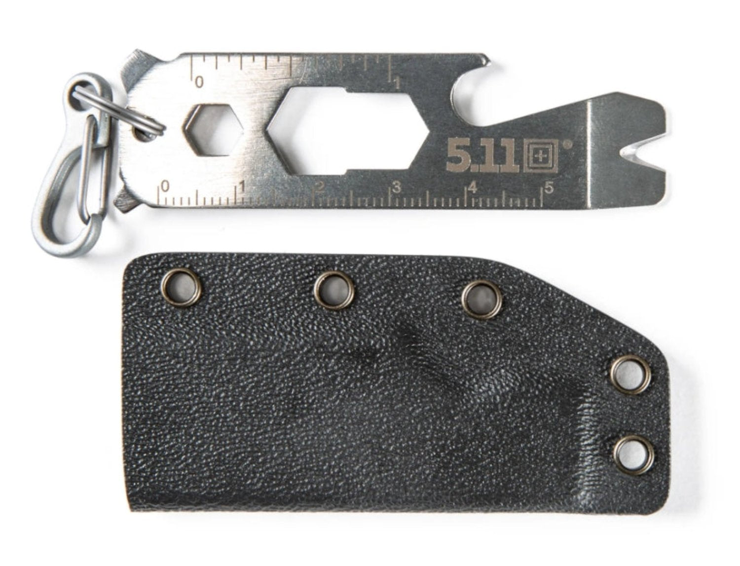 5.11 Tactical EDT Stainless Steel Multitool Clip - Compact EDC Multi-Tool with Pliers, Knife & 12 Functions for Outdoor, Camping & Survival Gear | Perfect for Hiking, Emergency & Everyday Carry