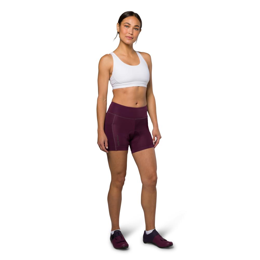 Women's High Waist Sugar 5 Cycling Shorts - Breathable Bike Shorts for Women with Pockets - Perfect for Cycling, Workouts & Outdoor Activities