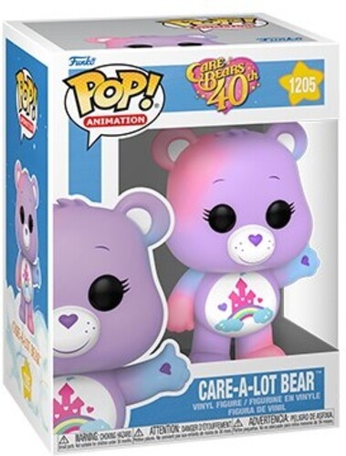 Care Bears 40th Anniversary Care a Lot Bear #1205 - Limited Edition Collectible Plush Toy for Kids & Fans - Perfect for Birthday Gifts, Room Decor, and Nostalgic Collectors