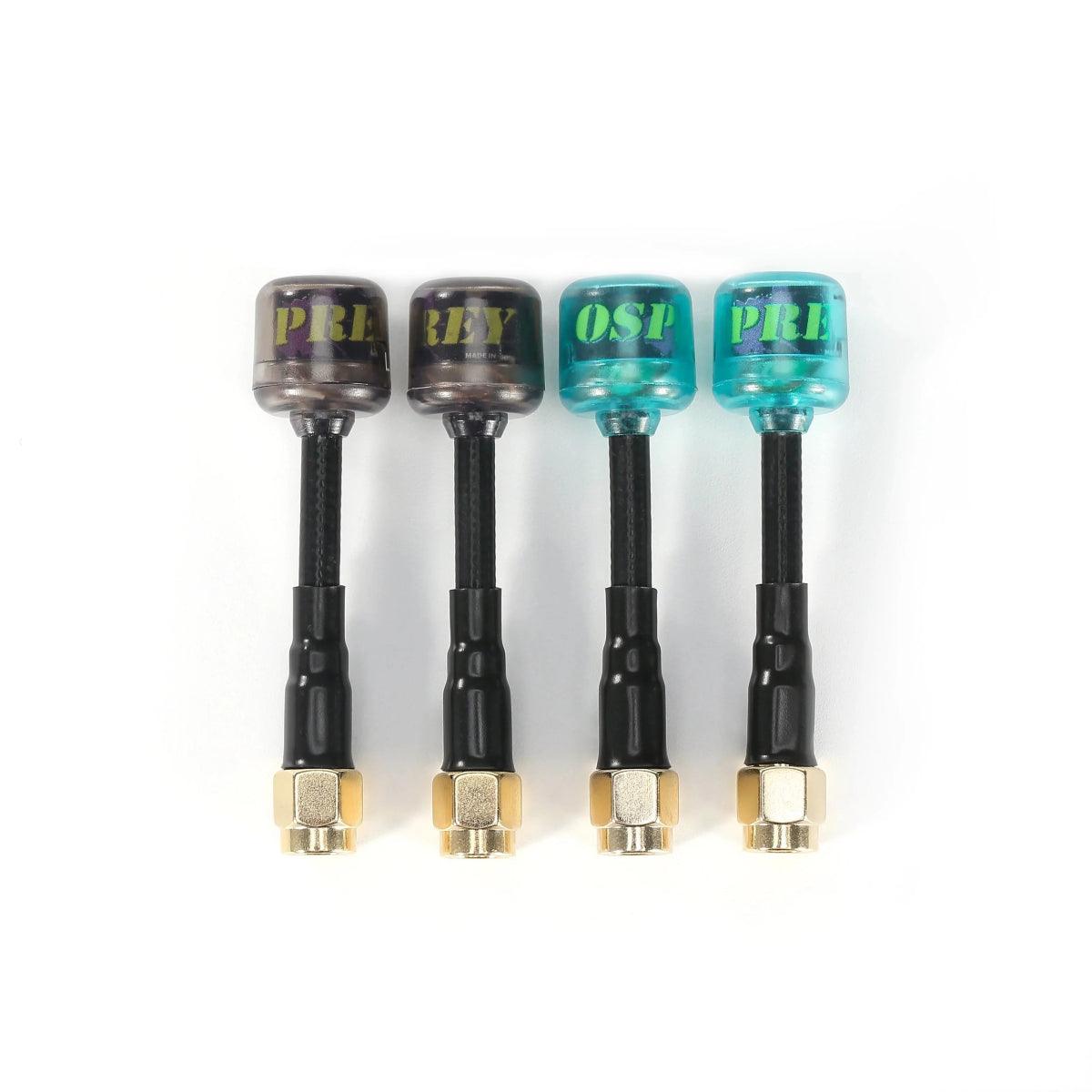 FlyFishRC Osprey 5.8GHz 60mm RP-SMA Antenna LHCP for FPV Drones - Choose Your Color - Perfect for Racing Drones and Long-Range FPV Flying