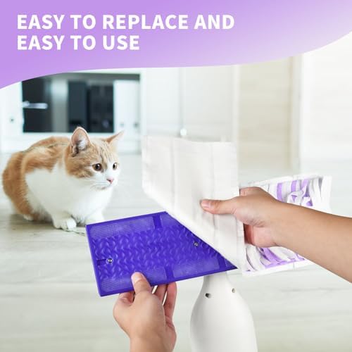 15-Pack Disposable Power Mop Refills for Swiffer PowerMop - Multi-Surface & Wood Floor Cleaning Pads Replacement - Ideal for Quick Home Cleaning & Hardwood Floor Maintenance