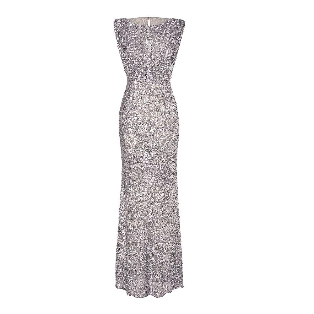 2019 Gold Sequin Evening Party Dress for Women - Long Prom Gown in Pink with Sparkly Pown | Perfect for Prom, Homecoming, and Formal Events