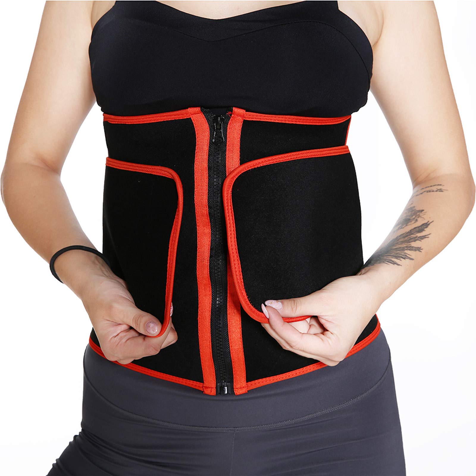 Best Women's High Waisted Shapewear Shorts - Adjustable Waistband Body Shaper with Lumbar Support - Tummy Control Shapewear for Swimsuits, Activewear & Everyday Comfort