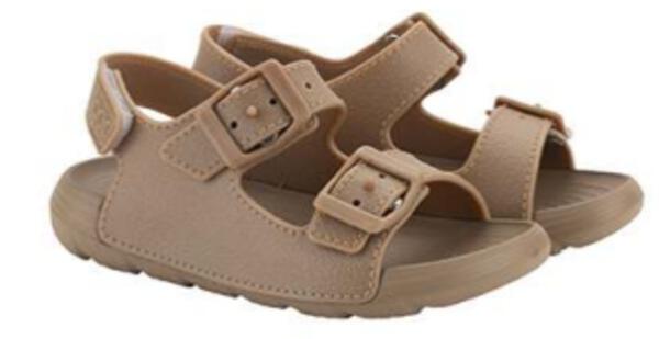 IGOR Maui MC Sandals for Boys and Girls - Comfortable Taupe Beach Sandals | Perfect for Summer, Pool, Beach & Outdoor Adventures