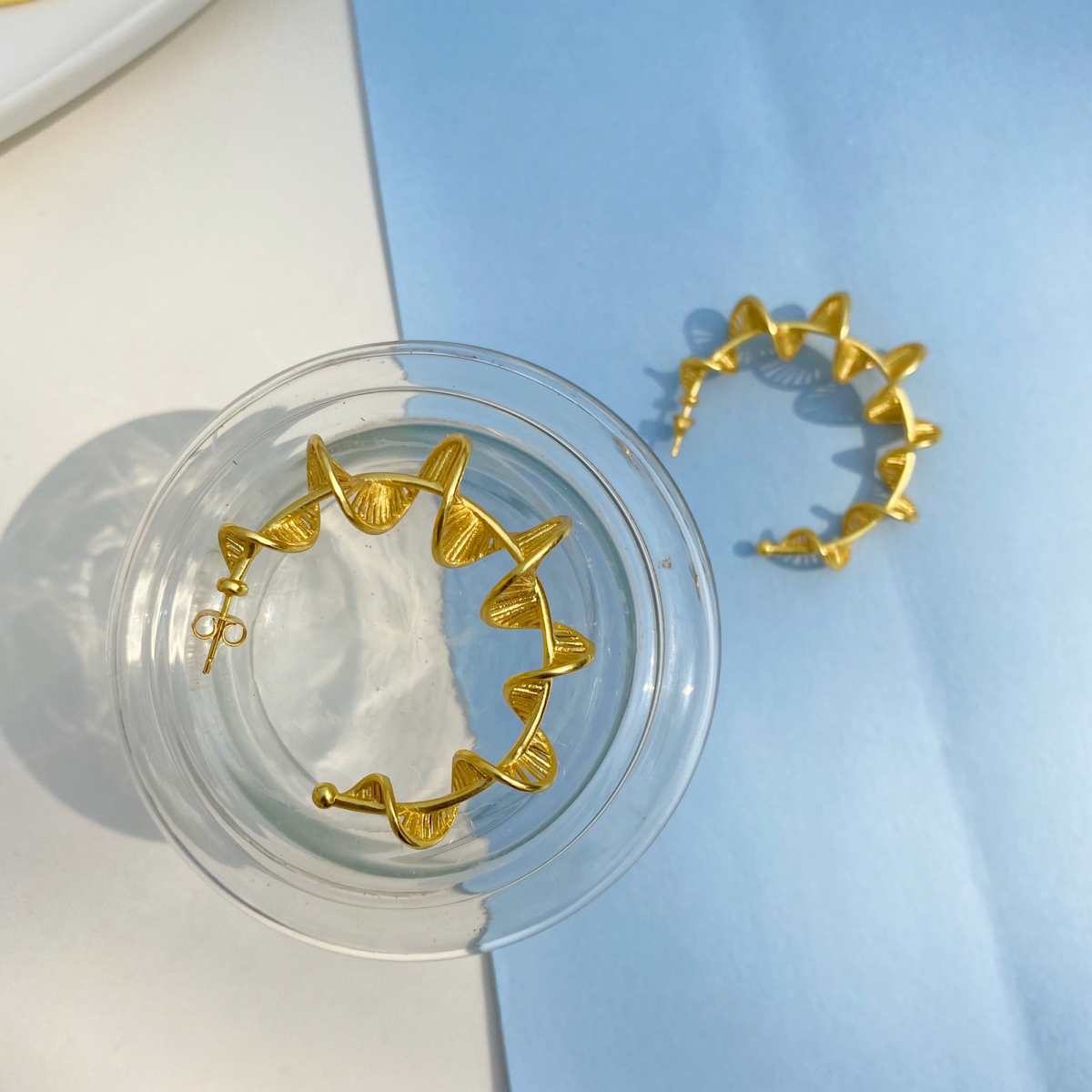 Magic Moves Hoop Earrings for Women - Trendy Dangle Drop Jewelry for Party, Wedding & Everyday Wear