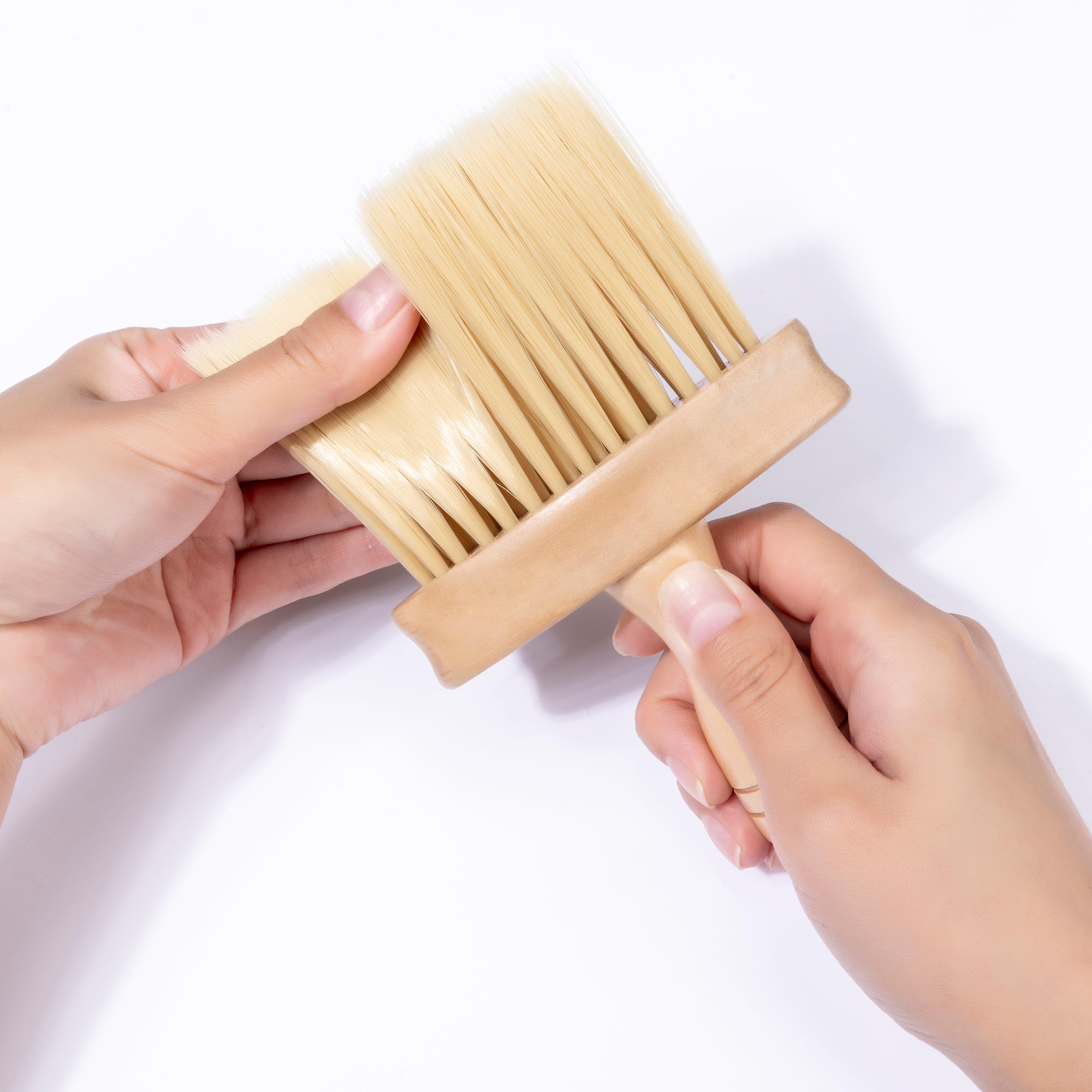Wooden Keyboard Brush - Premium Cleaning Tool for Computer, Laptop, PC, and Car Detailing | Perfect for Office, Home, and Travel Use
