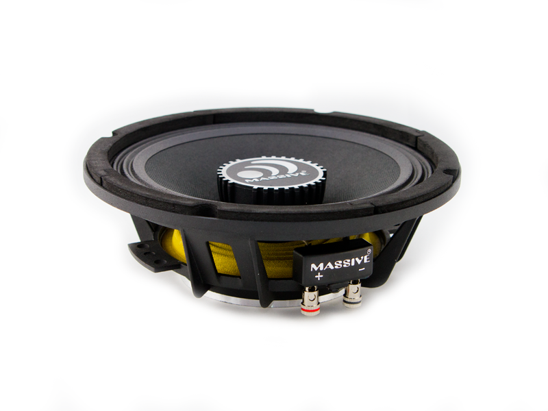 M8S 8-Inch 140 Watt 4 Ohm Mid Range Shallow Mount Car Speaker - Perfect for Door Panels & Custom Audio Upgrades